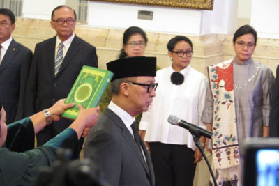 Agus Gumiwang Dilantik Menjadi Menteri Sosial